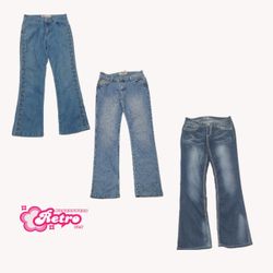 Y2k Embellished Flared Jeans (July-20)