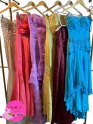 Y2K Shimmere and Beaded Party Dresses