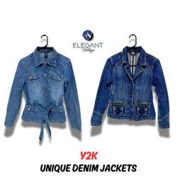 Y2k Unique Denim Jackets - EV0097