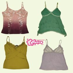 Y2K Enchanted: Fairycore Cami Tops (July-25)