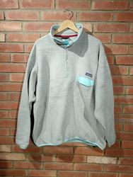 Patagonia 3 button fleece