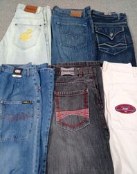 HD1045 Men Baggy Designer Jeans