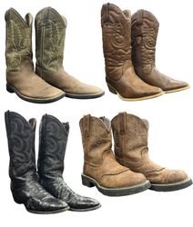 Y2K X Cowboy Boots S-1188