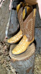MV305# Best Quality Vintage Cowboy Boots,