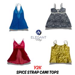 Y2K Spice Strap Cami Tops - EV0667