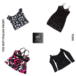 Y2K HOT ITALIAN NIGHTS TOP (BUNDLE 1)