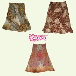 Y2k Grunge Essentials Midi Skirt (July-31)