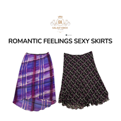Gonne Poliestere Sexy con Sentimento Romantico