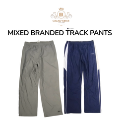 Pantaloni da pista misti con marchi