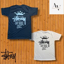 Stussy reworks style old school tee