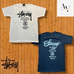 Stussy rework style wolrd tour tee