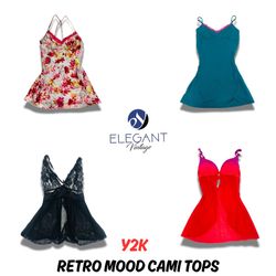 Y2K Retro Mood Mix Tops - EV0679