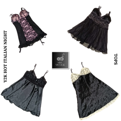 Y2K NOCHES ITALIANAS CALIENTES TOPS (BUNDLE 2)