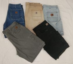 CR4537 Pantalones Cortos de Trabajo Vintage Carhar..