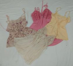 Q0303 Y2K Soft Girl Vibe Cami Tops