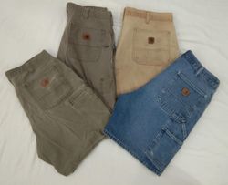 CR4543 Vintage Men's Carhartt Workwear Shorts
