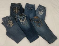 IQ0307 Y2K Era di Britney Jeans a Zampa d'Elefante