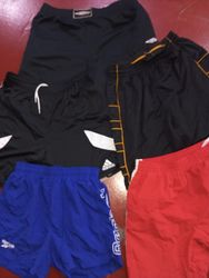 Brand Nylon Shorts