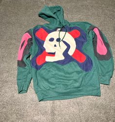 Upcycled Authentic Patchwork Hoodie