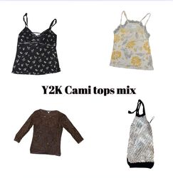 Y2K Italian Summer Cute Cami Tops Mix (05)