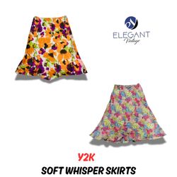 Y2K Soft Whisper Skirts - EV0685