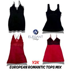 Y2K European Romantic Tops Mix - EV0143
