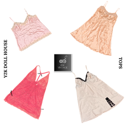 Y2K DOLL HOUSE TOPS