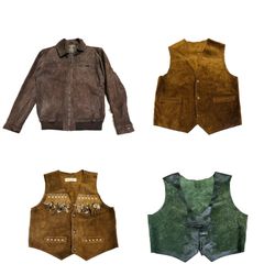 Chaqueta de ante