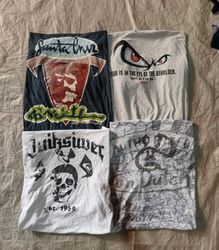 vintage mix surf wear tees