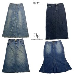 Y2K ITガールマキシスカート (RE-1544)