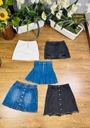 Faldas de mezclilla hermosas Y2K