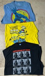 T-shirts de dessin animé