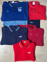 Chemises polo de sport de marque mixte