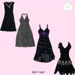 Y2K Blackout | Ikonisches Poly-Kleid für nächtlich..