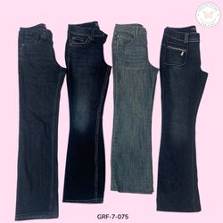 Y2K Babe Fit | Low-Rise Wide Flared Jeans (GRF-7-0..