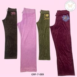 Juicy Couture Low-Rise Trousers | Y2K Luxe Mood (G..