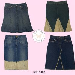 Gonna Midi in Denim Y2K | Taglio Classico & Stile ..