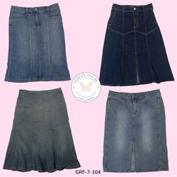 Vibe Vintage | Iconici Must in Denim Midi (GRF-7-1..