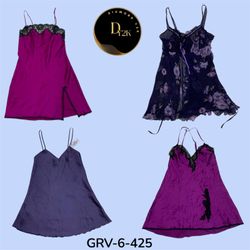 Noche Púrpura – Vestido de Sueño Ligero (GRV-6-425..