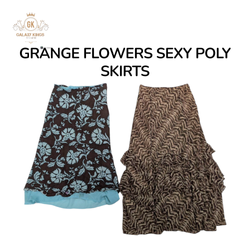 Grange FIORI GONNE POLIESTERE SEXY