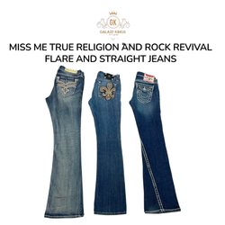 MISS me True Religion and Rock revival flare and s..