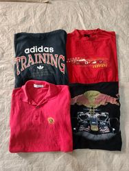 Burberry, Ferrari and vintage mix t shirts