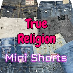 True Religion Mini pantaloni corti
