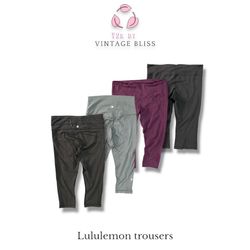 Lululemon cropped leggings (jogging trouser)