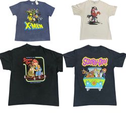 cartoon printed t shirts