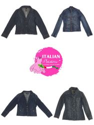 Jaquetas de denim assinatura Y2K
