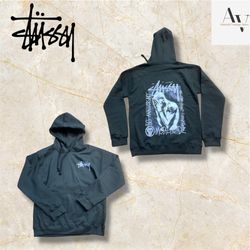 Stussy umgestalteter Stil Metal Headz schwarzer Ho..