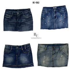 Saia Jeans Mini Y2K IT Girl (RE-1562)