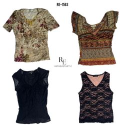 Y2K Grunge Sem Mangas Mix Tops (RE-1563)