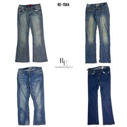 Y2K IT Girl Jeans de Denim (RE-1564)